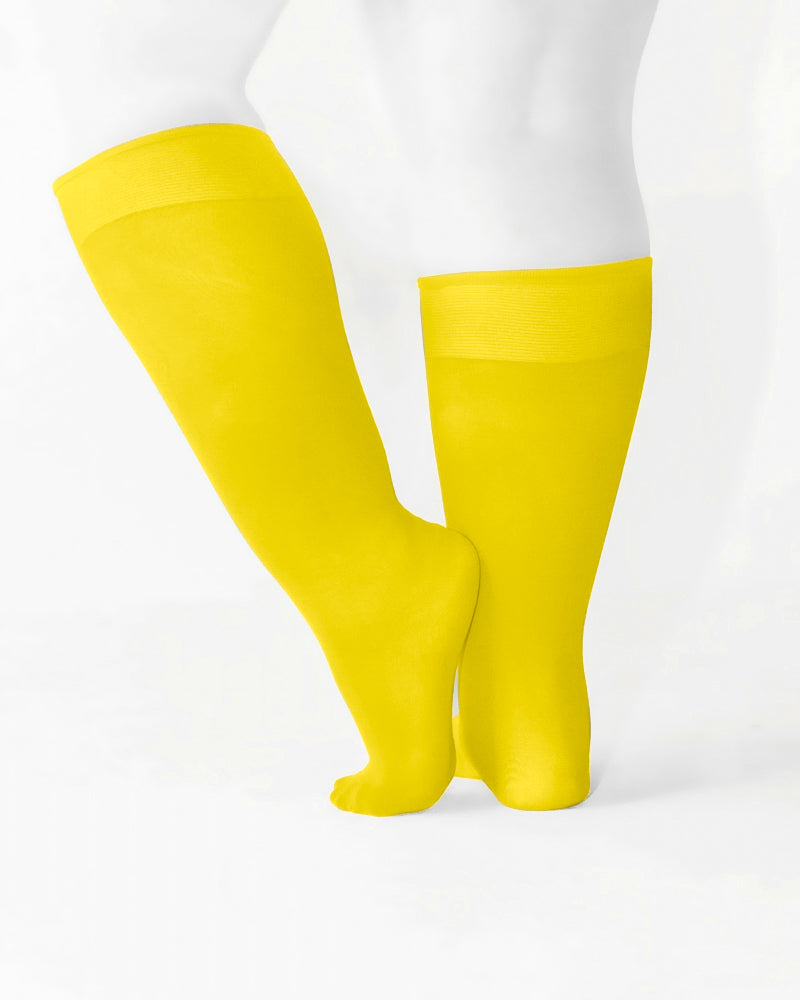 Knee Highs 70 Denier - Yellow
