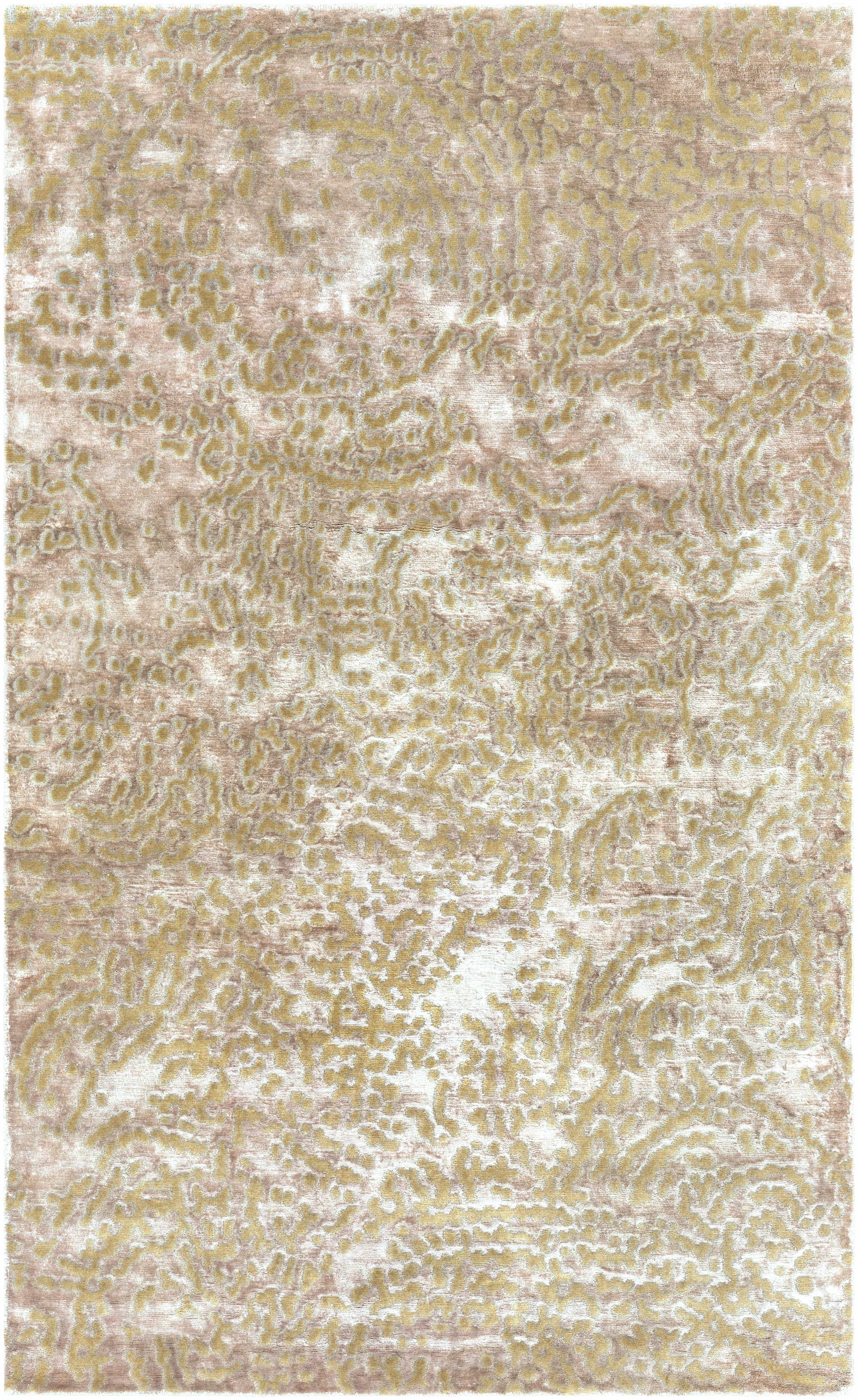 Pensacola Tan Premium Wool&Viscose Rug - Clearance