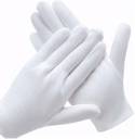 Black, White Cotton Summer inner Gloves For Men and Women, Cotton Hand Gloves for cricket batting