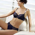 Sheer Lace Bra Lavinia Night Shadow Blue