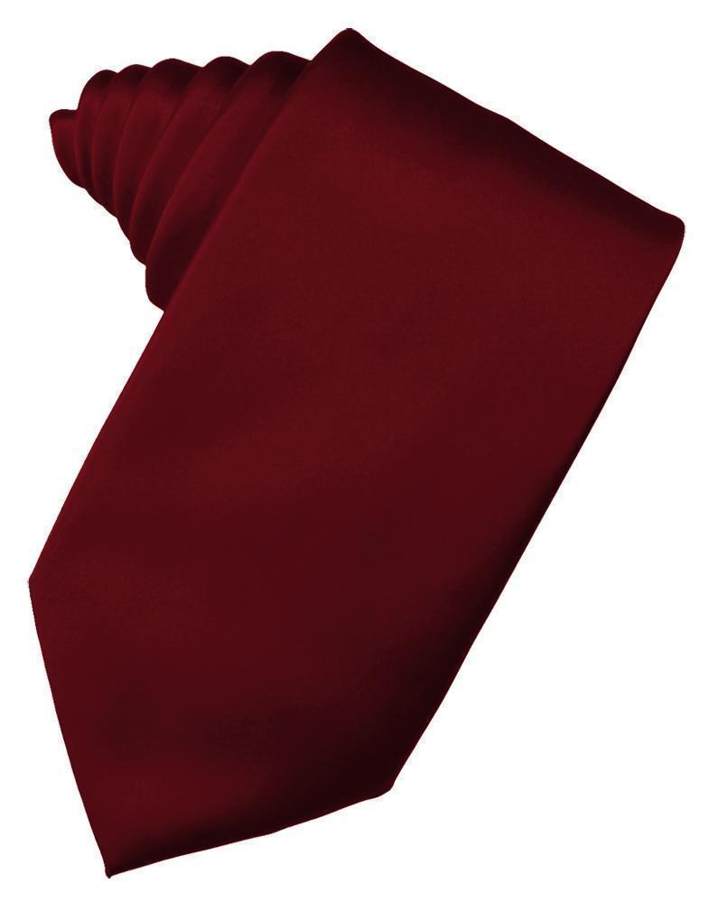Luxury Satin Necktie Self Tie