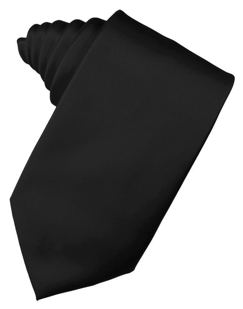 Luxury Satin Necktie Self Tie
