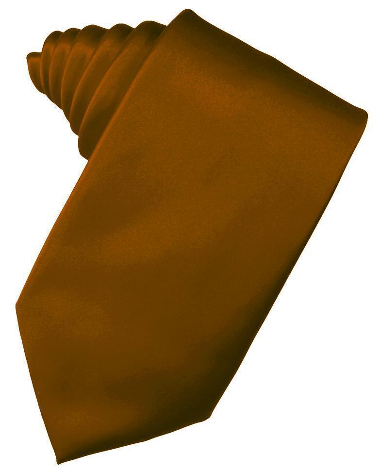 Luxury Satin Necktie Self Tie