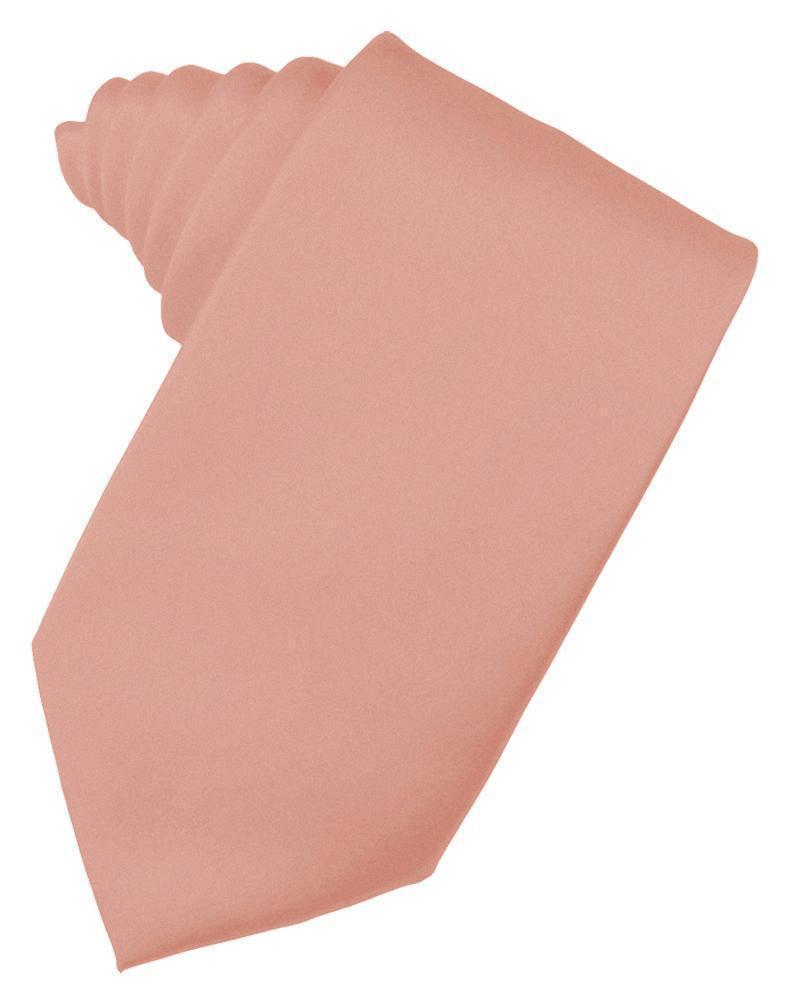 Luxury Satin Necktie Self Tie