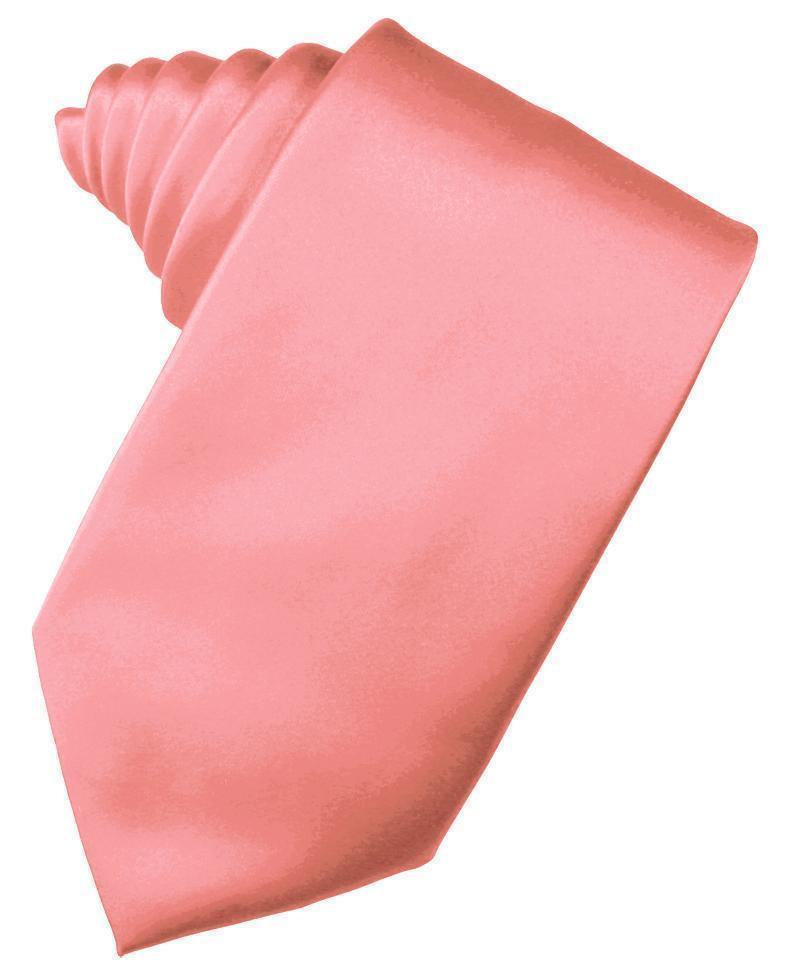 Luxury Satin Necktie Self Tie