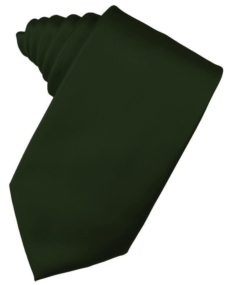 Luxury Satin Necktie Self Tie