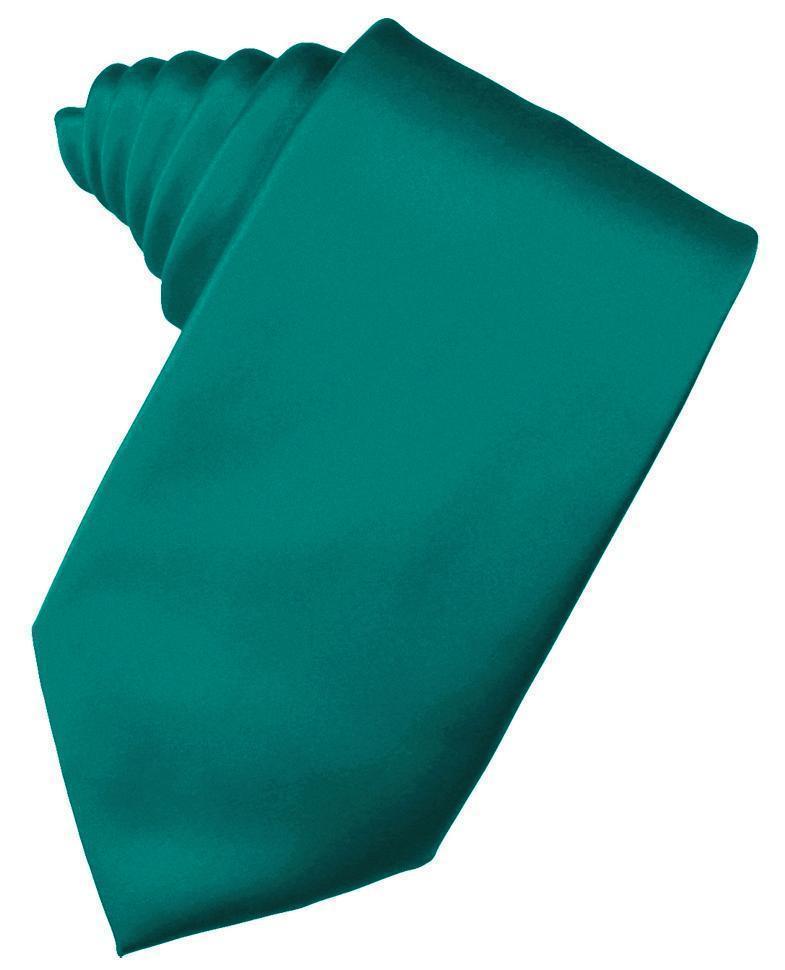 Luxury Satin Necktie Self Tie