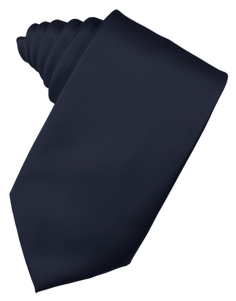 Luxury Satin Necktie Self Tie