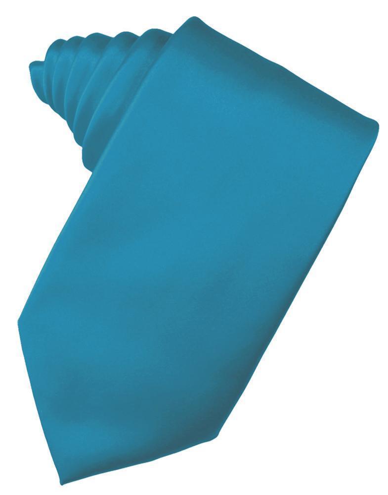 Luxury Satin Necktie Self Tie