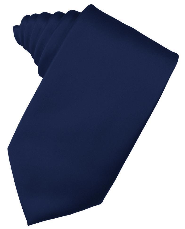 Luxury Satin Necktie Self Tie