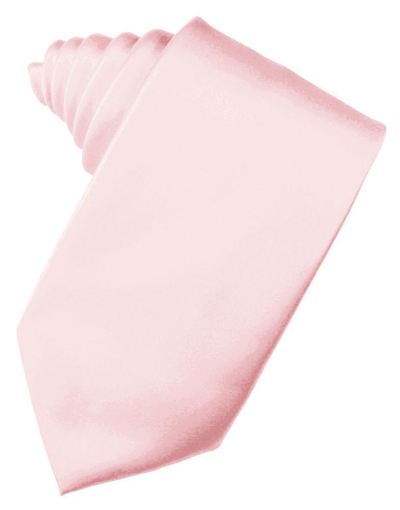 Luxury Satin Necktie Self Tie