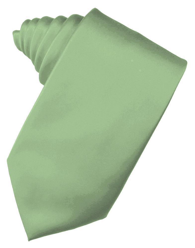 Luxury Satin Necktie Self Tie