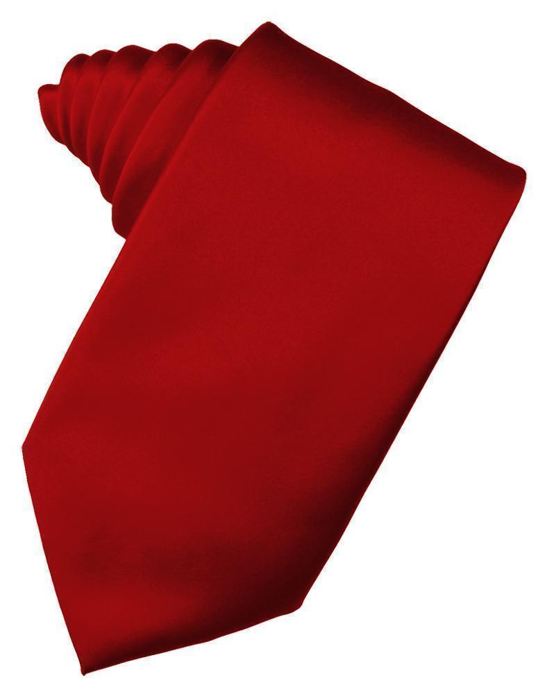 Luxury Satin Necktie Self Tie