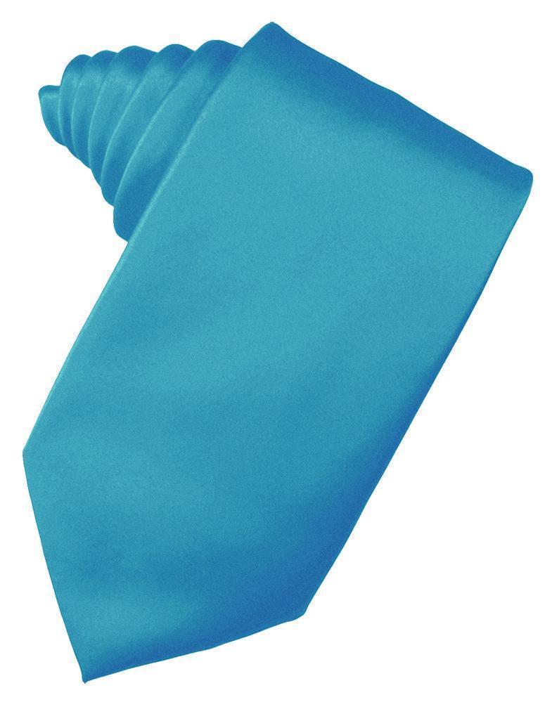 Luxury Satin Necktie Self Tie