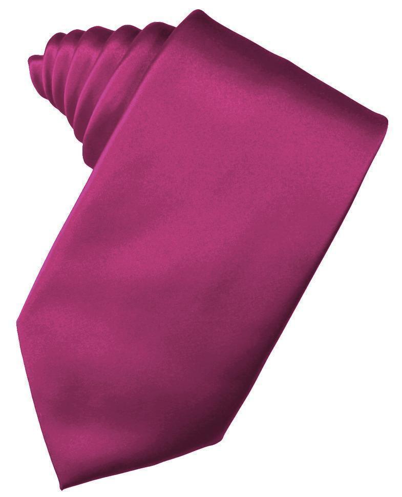 Luxury Satin Necktie Self Tie