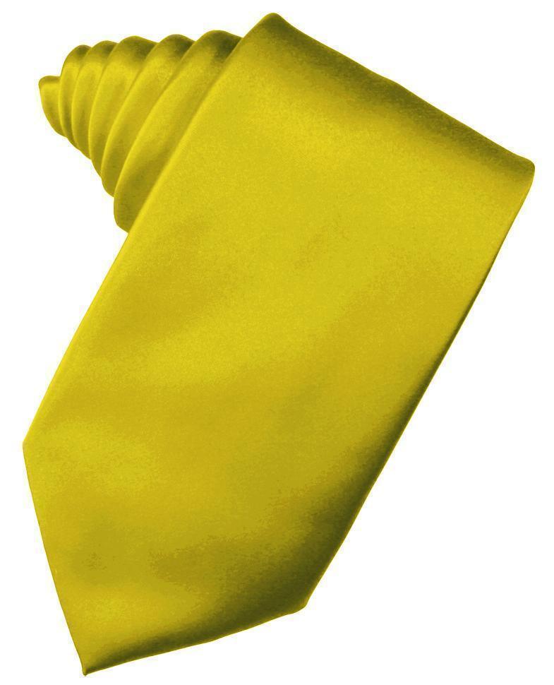 Luxury Satin Necktie Self Tie