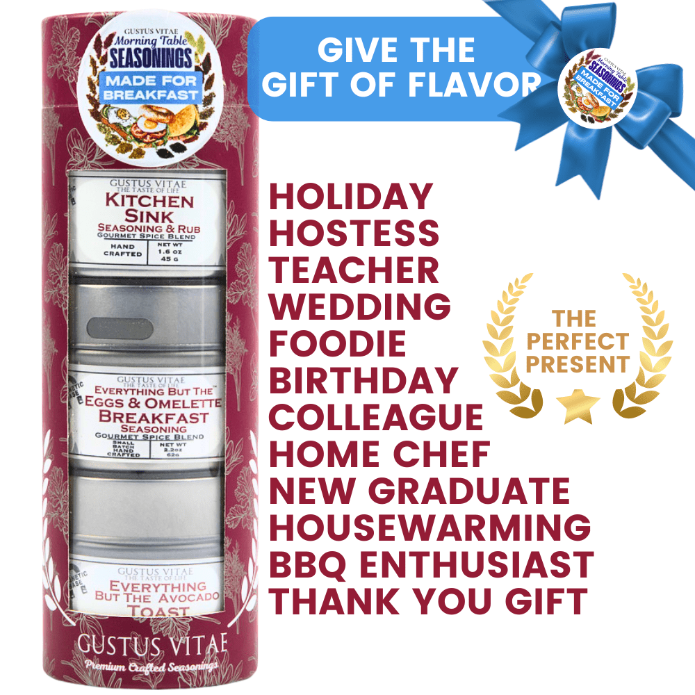 Made for Breakfast: The Morning Table Seasonings | Gift Pack Set of 3