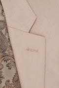 "Madison" Tan Suit Jacket Notch (Separates)