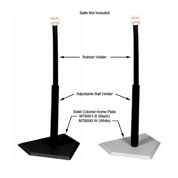 Markwort Batting Tee with Black Home Plate-0