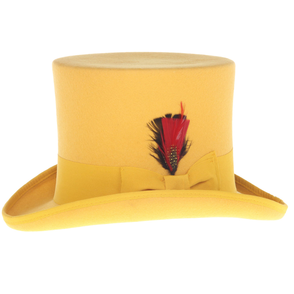 Premium Wool Gold Top Hat-1