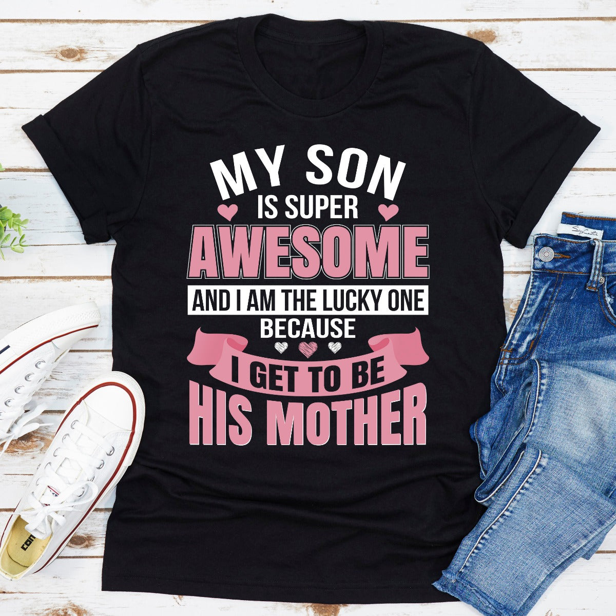 My Son Is Super Awesome T-Shirt-0