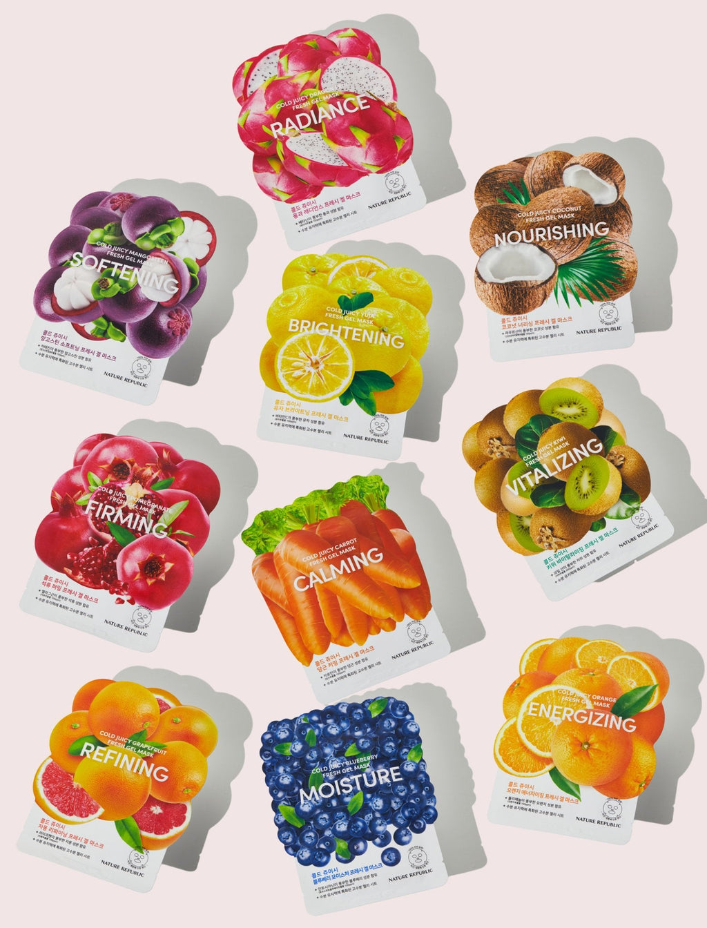 Nature Republic Cold Juicy Fresh Gel Mask Mangosteen Softening