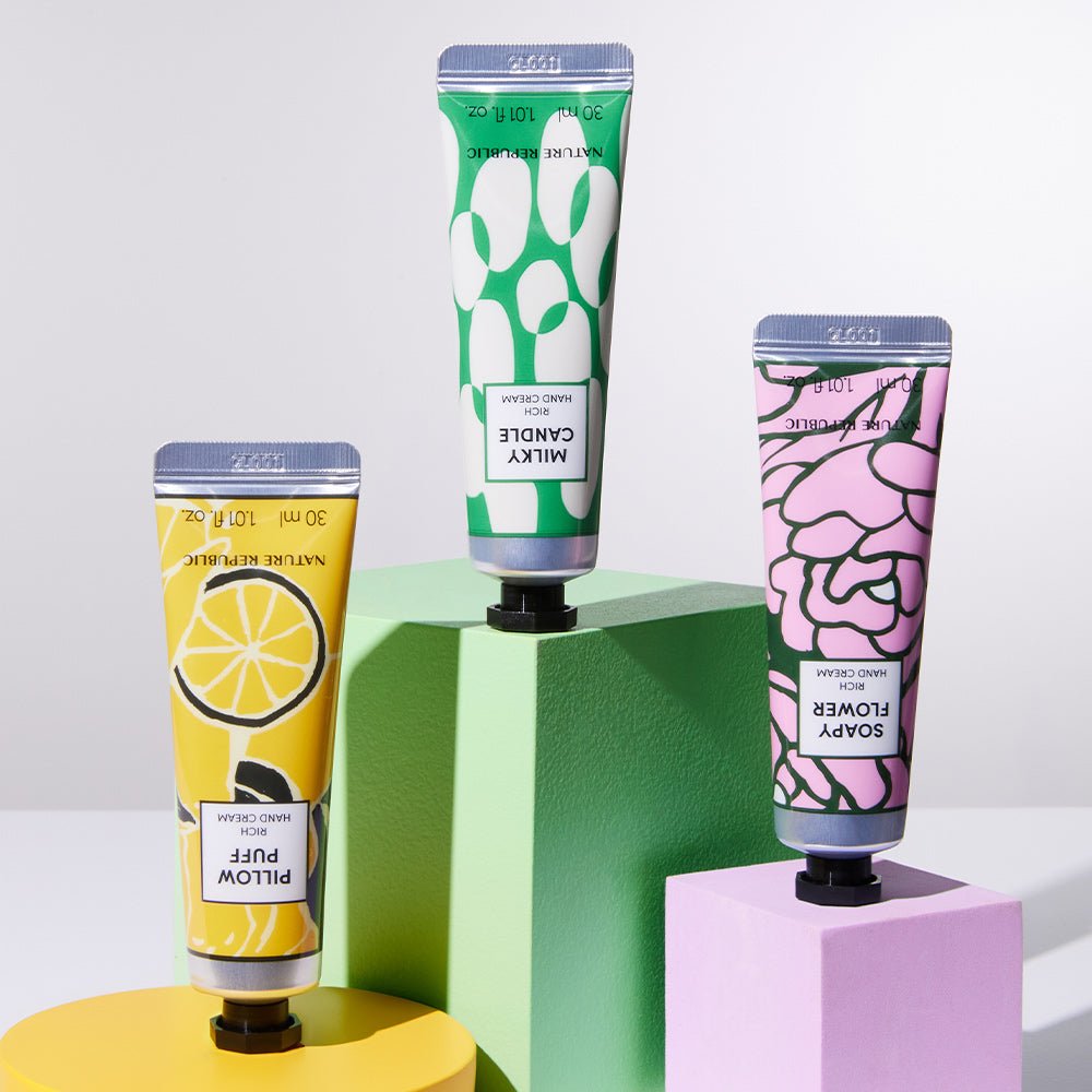 Nature Republic Hand & Nature Rich Hand Cream Pillow Puff