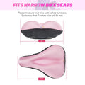 YC 8, YLG Pink Bike Seat Cushion - Gel Padded