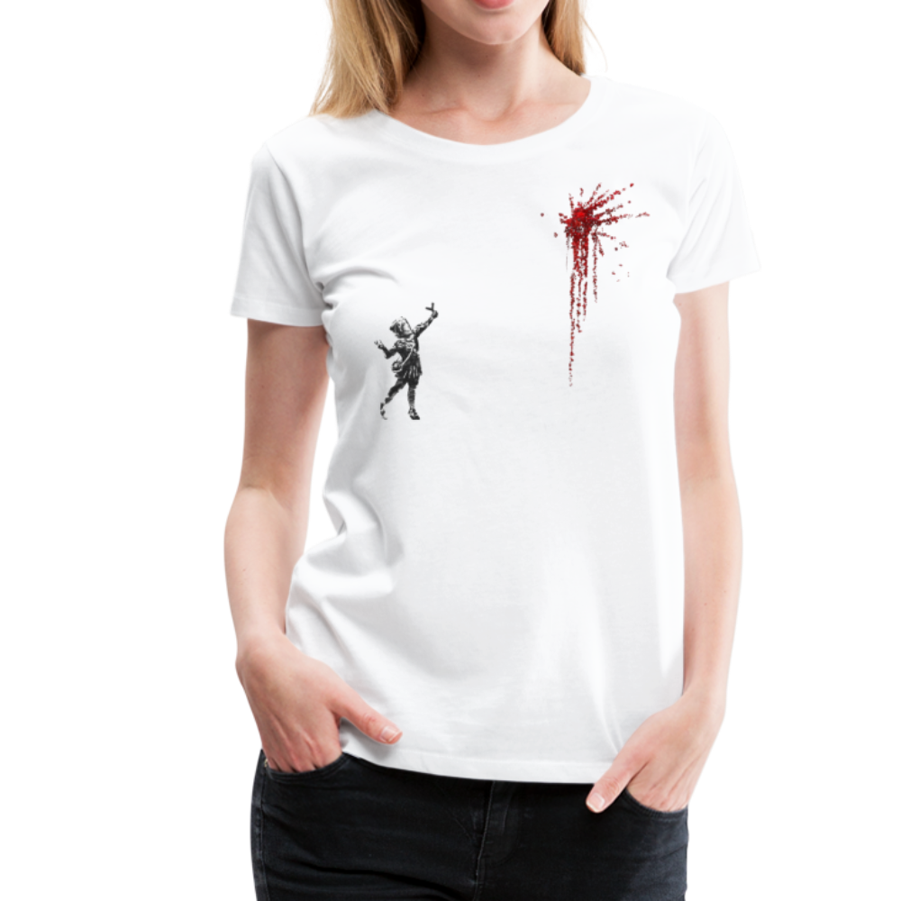 Banksy Valentines Day mural reproduction t-shirt