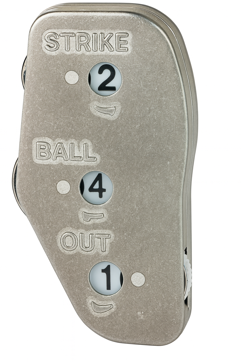 Markwort Stainless Steel Raised Letters 3-Dial Indicator-0