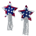5-Pack: Tassel Pasties: American Patriotic Sparkling Stars & Stripes USA Breast Pasties by Pastease®