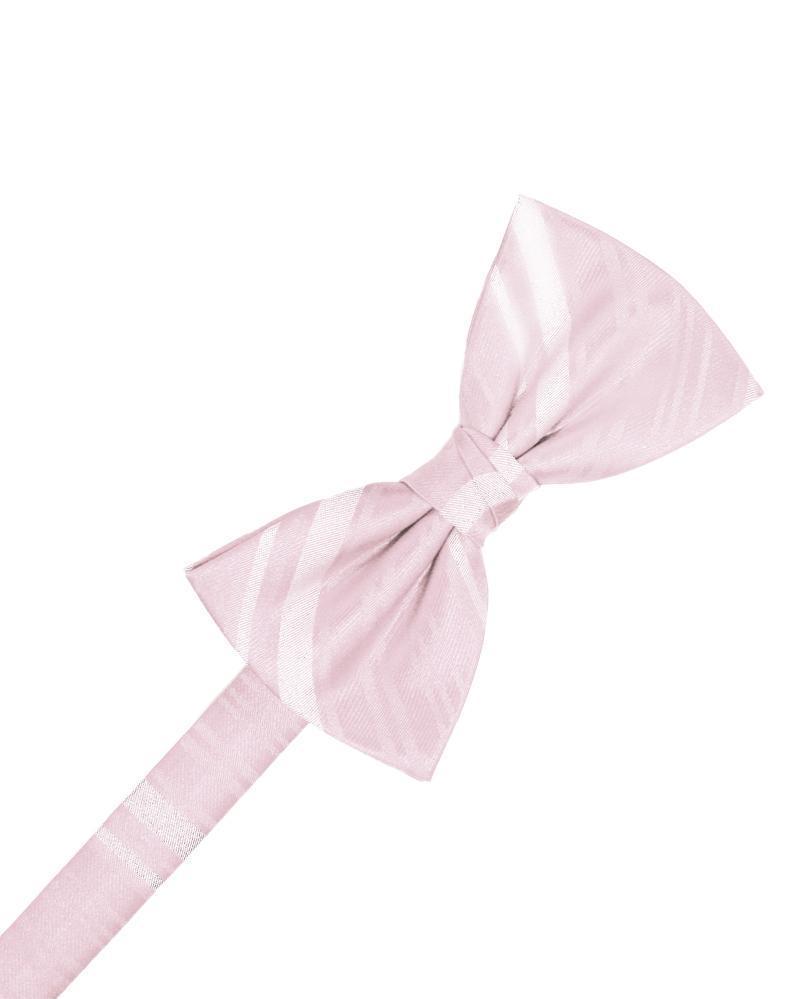 Striped Satin Kids Bow Tie