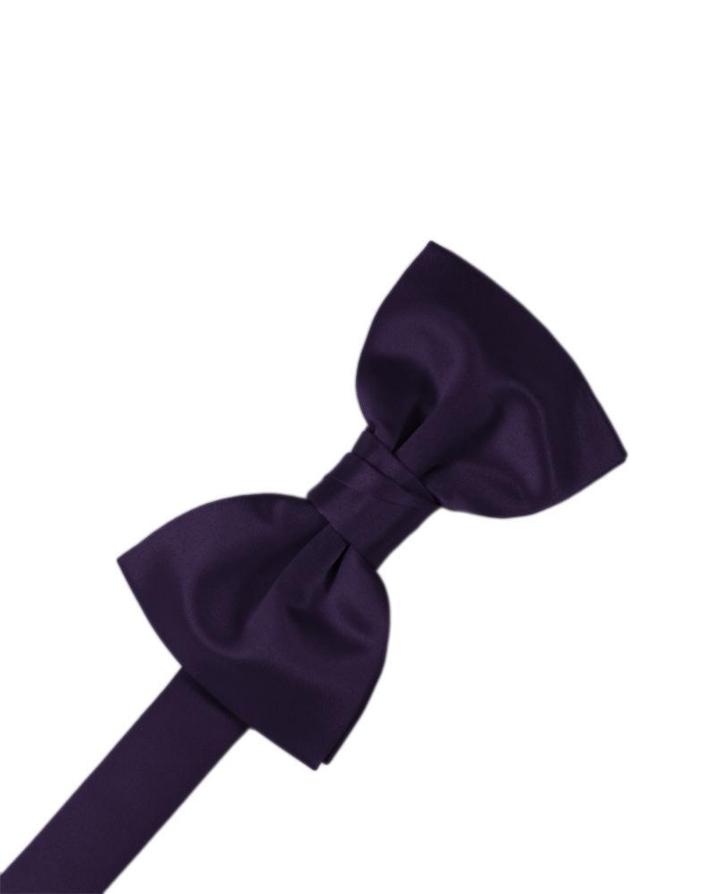 Striped Satin Kids Bow Tie