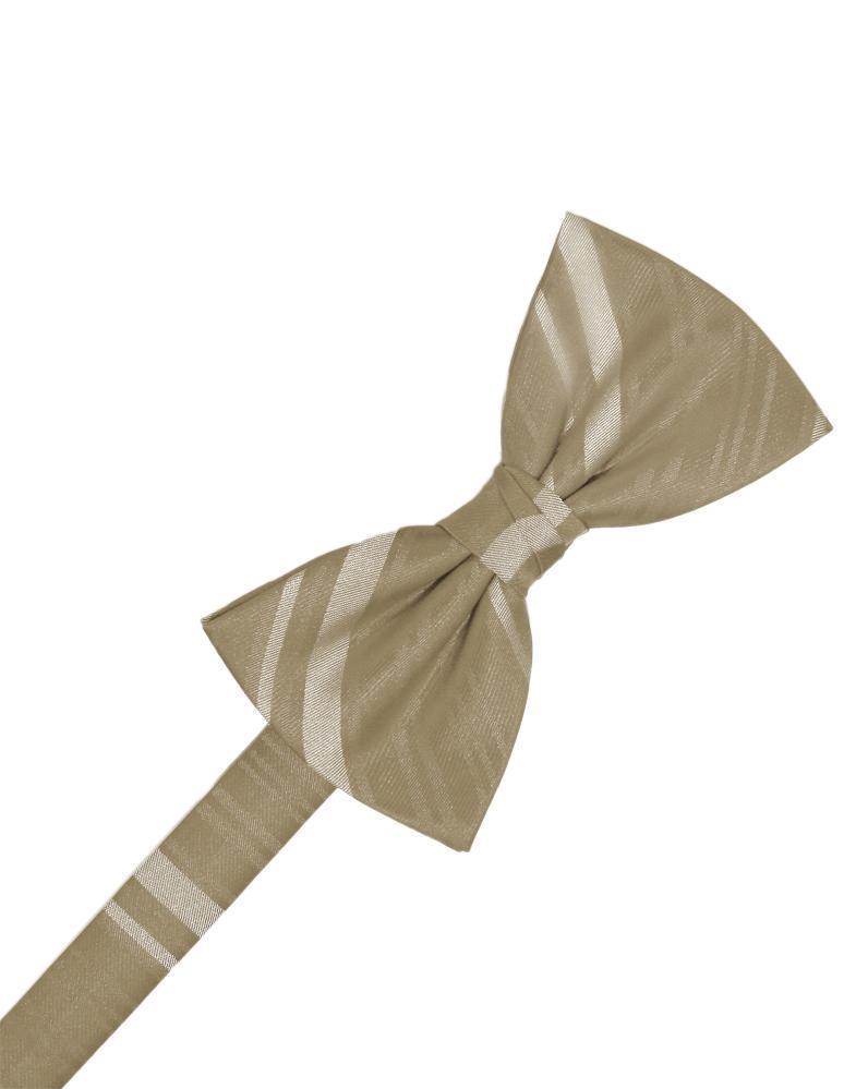 Striped Satin Kids Bow Tie