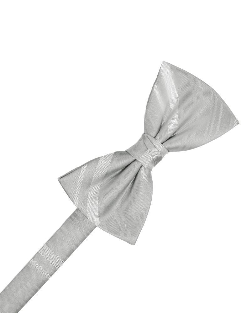 Striped Satin Kids Bow Tie
