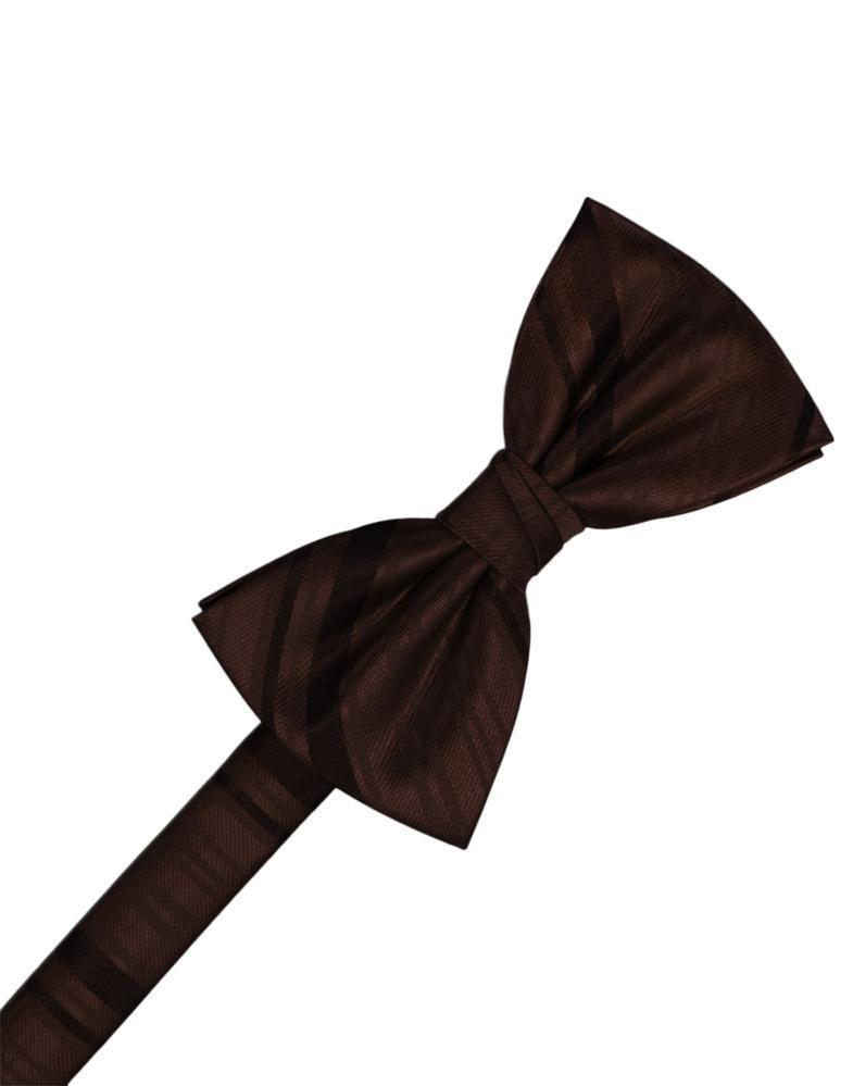 Striped Satin Kids Bow Tie