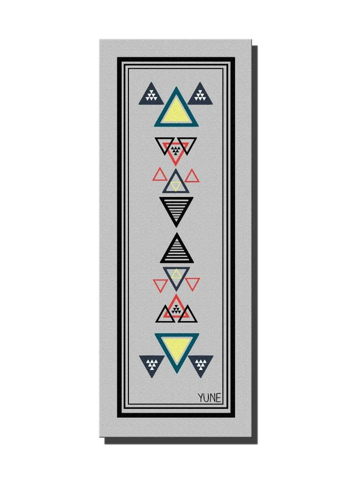 Yoga Mat | 6mm Thick | Gray | Non-Slip | Eco Friendly | Yune Yoga | Janet