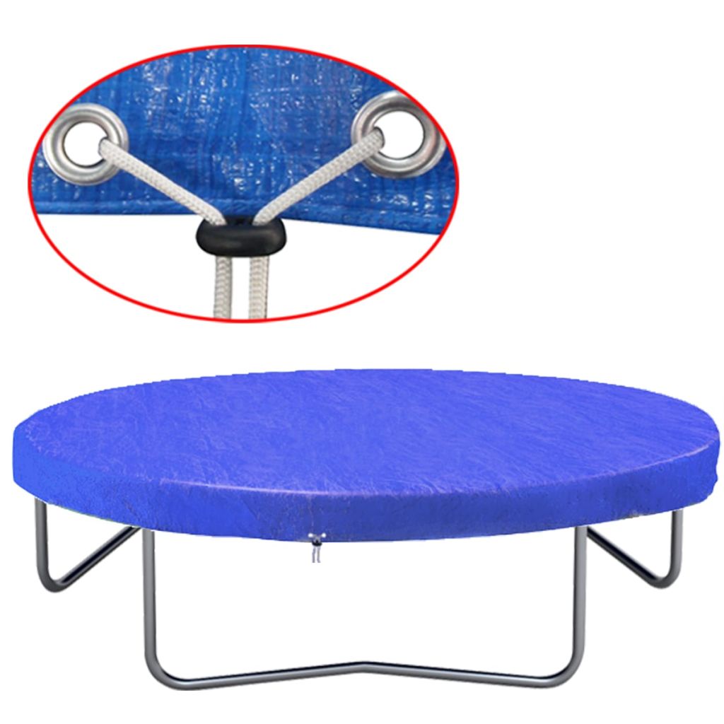 vidaXL Trampoline Cover PE Outdoor Accessory Protection Cover Multi Sizes