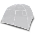 vidaXL Camping Tent Fiberglass White Outdoor Patio Mosquito Net Multi Sizes