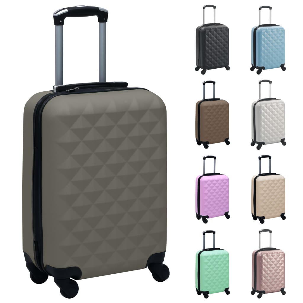vidaXL Suitcase Travel Luggage Hard Shell Trolley Case Hardcase Trolley ABS