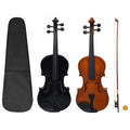 vidaXL Violin with Bow Violin Outfit with Chin Rest Carrying Bag 4/4 Full Size