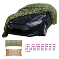 vidaXL Camouflage Net Mesh Net Bulk Roll Decor Hunting Blind with Storage Bag
