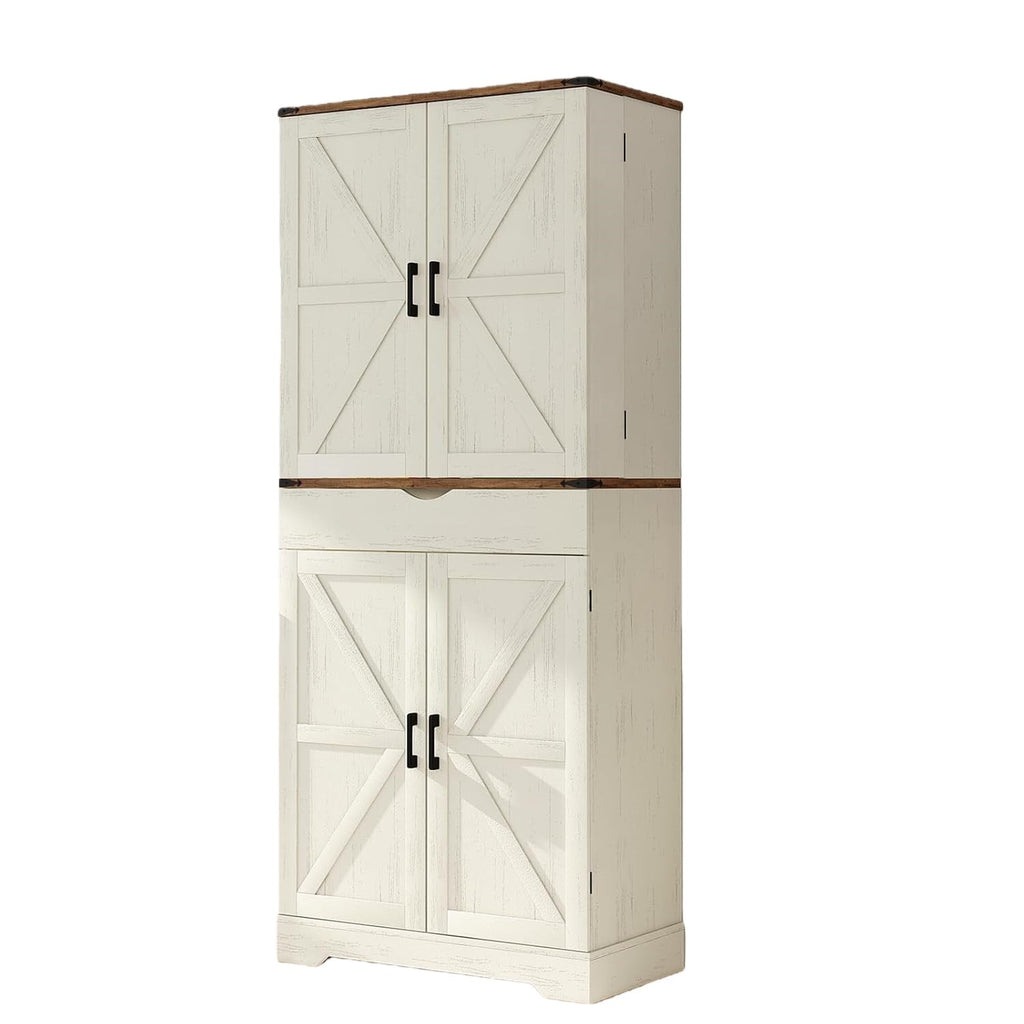 Vektaya US-SC001  72'' Tall Kitchen Storage Pantry Cabinet-0