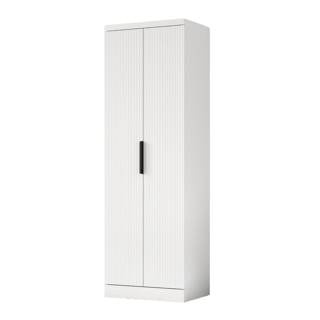 Vektaya US-SC002 71'' Tall Storage Cabinet, 5-Tier Fluted