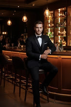 "Vermont" Black Tuxedo Jacket